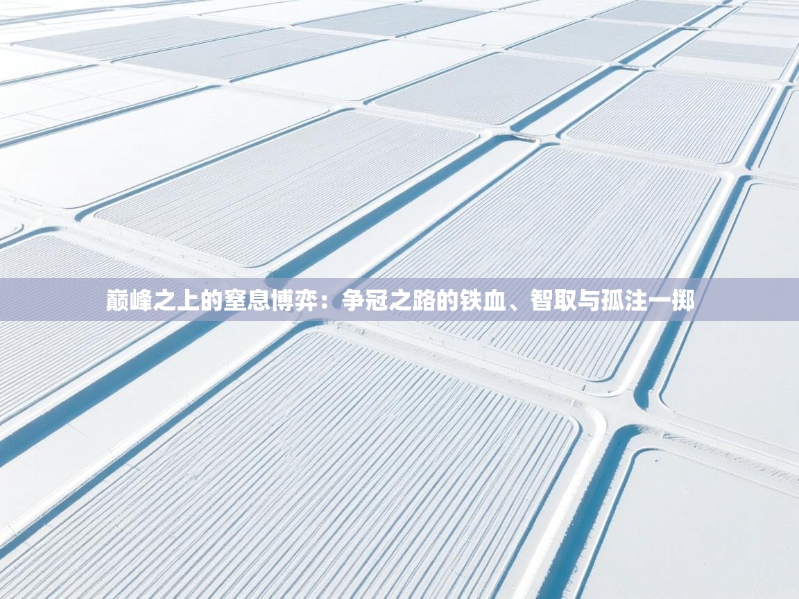 巅峰之上的窒息博弈：争冠之路的铁血、智取与孤注一掷  第1张