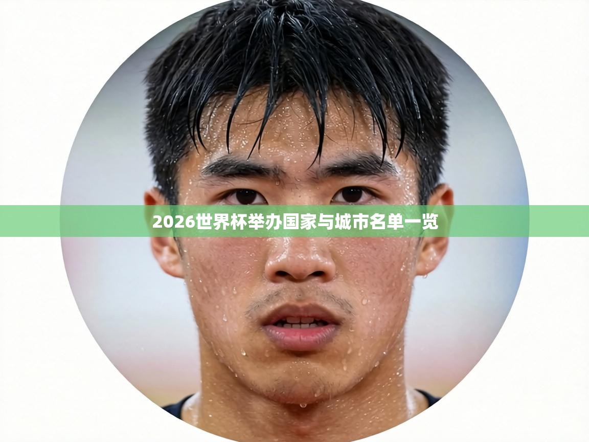 2026世界杯举办国家与城市名单一览 第1张